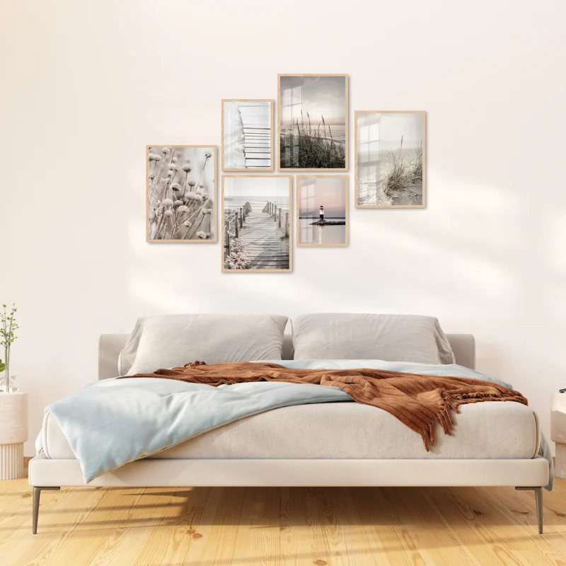 Poster Set Beige Pampas, 4 x A3, 2 x A4, P6 351329 - Image 6