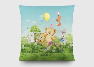 Cushion Cute Bears, 40 x 40 cm, CND 3153