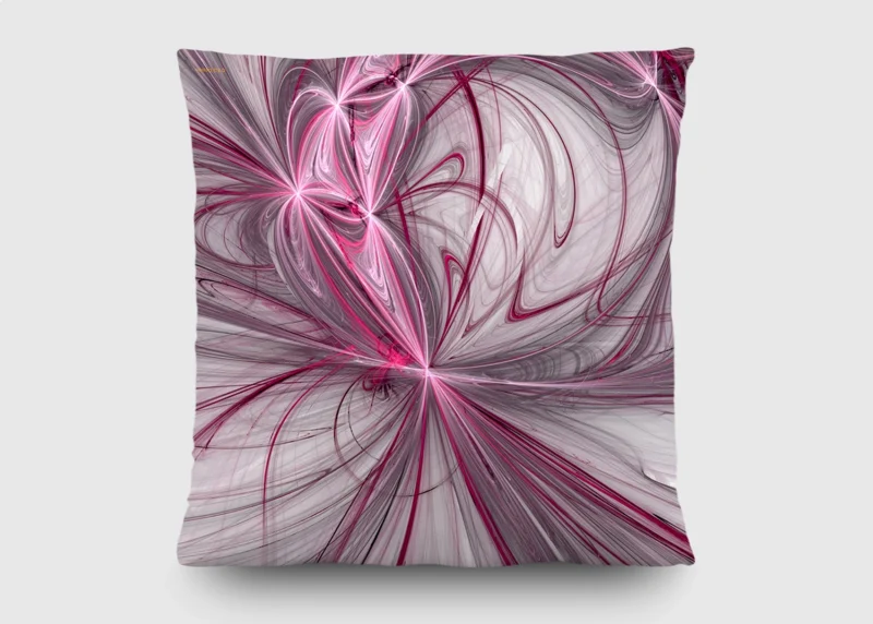 Cushion Pink Abstract, 45 x 45 cm, CN 3609