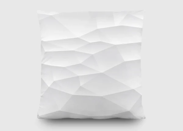 Cushion Geometric Pattern on White, 45 x 45 cm, CN 3616