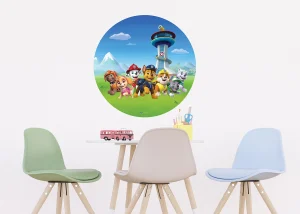 Wall Mural Paw Patrol, 70 x 70 cm, CRD 5801