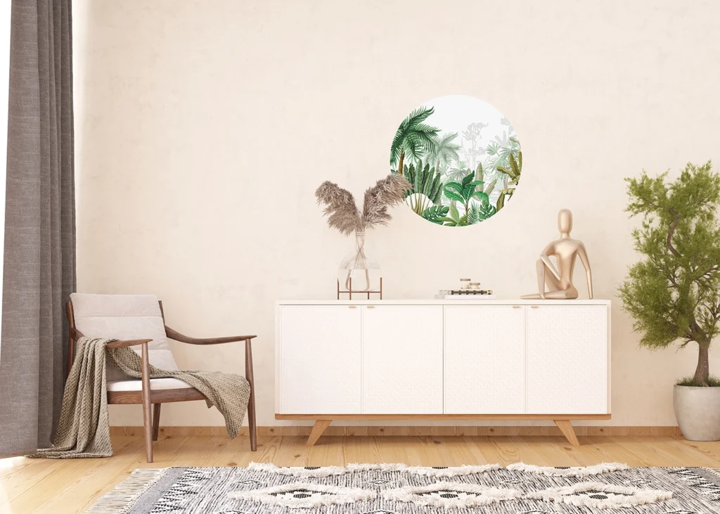 Wall Mural Vector Tropics, 70 x 70 cm, CR 3222