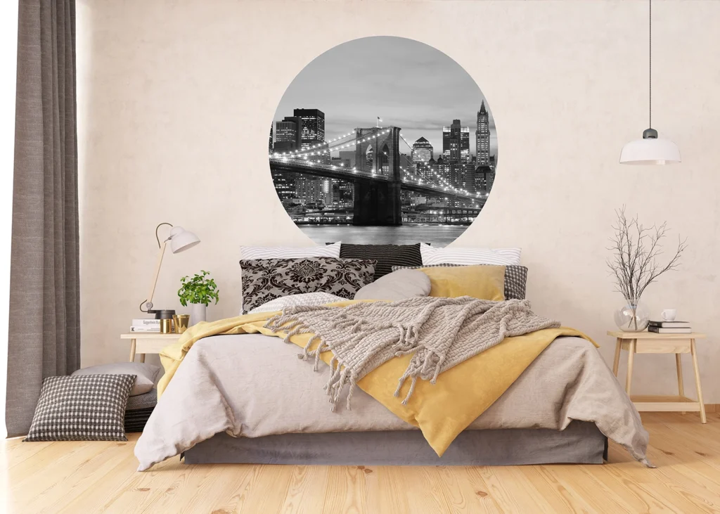 Wall Mural Brooklyn Bridge, 140 x 140 cm, CR 3308