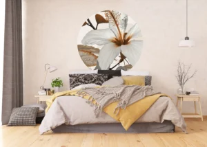 Wall Mural Lily, 140 x 140 cm, CR 3317