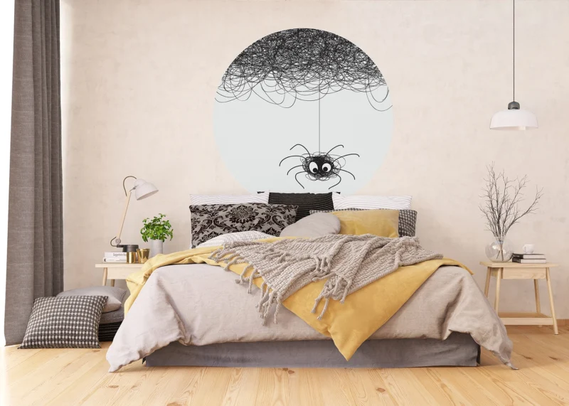 Wall Mural Cute Spider, 140 x 140 cm, CR 3325