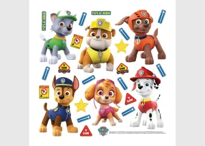 Wall Stickers Paw Patrol, 30 x 30 cm, DKS 3814