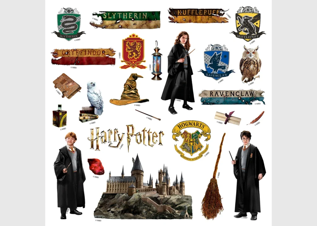 Wall Stickers Harry Potter Hogwarts, 30 x 30 cm, DKS 3837