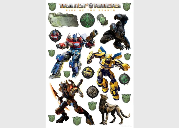 Wall Stickers Transformers Attack, 42.5 x 65 cm, DKM 1671