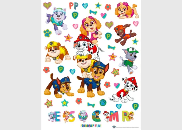 Wall Stickers Paw Patrol Friends, 65 x 85 cm, DK 2353