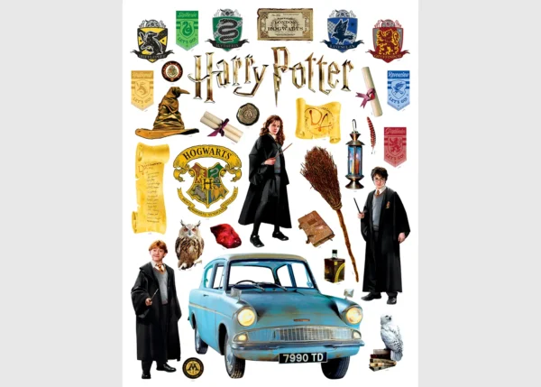 Wall Stickers Harry Potter Magicians Trio, 65 x 85 cm, DK 2369