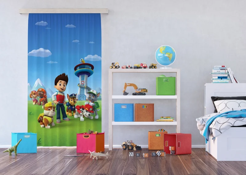 Curtain Paw Patrol, 140 x 245 cm, FCPL 6167