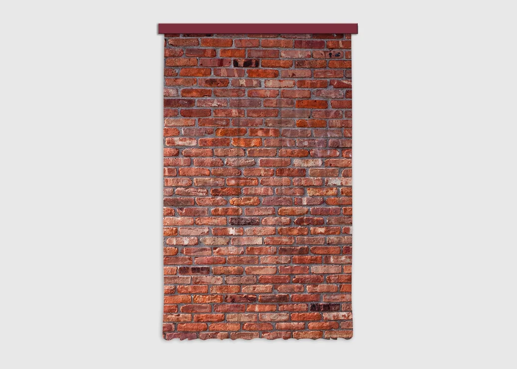 Curtain Brick Wall, 140 x 245 cm, FCPL 6501