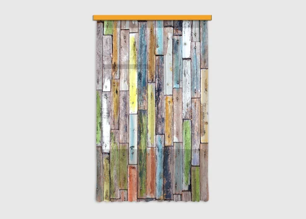 Curtain Wooden Wall, 140 x 245 cm, FCSL 7508