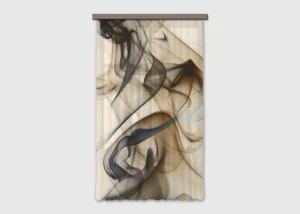 Curtain Beige Smoke, 140 x 245 cm, FCSL 7592