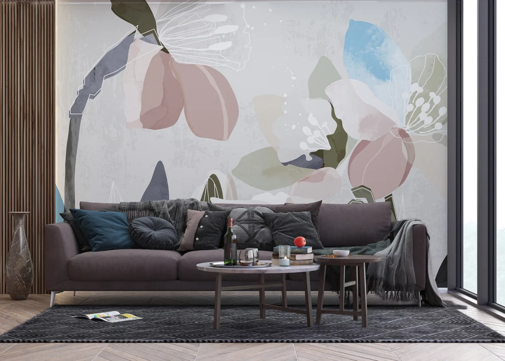 Wall Mural Tender Floral, 375 x 270 cm, FT5P 3041