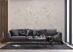 Wall Mural Floral Abstraction, 375 x 270 cm, FT5P 3043