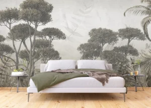 Wall Mural Monochrome Jungle, 375 x 270 cm, FT5P 3061