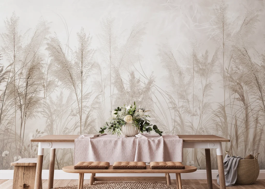 Wall Mural Pampas Garden, 375 x 270 cm, FT5P 3063