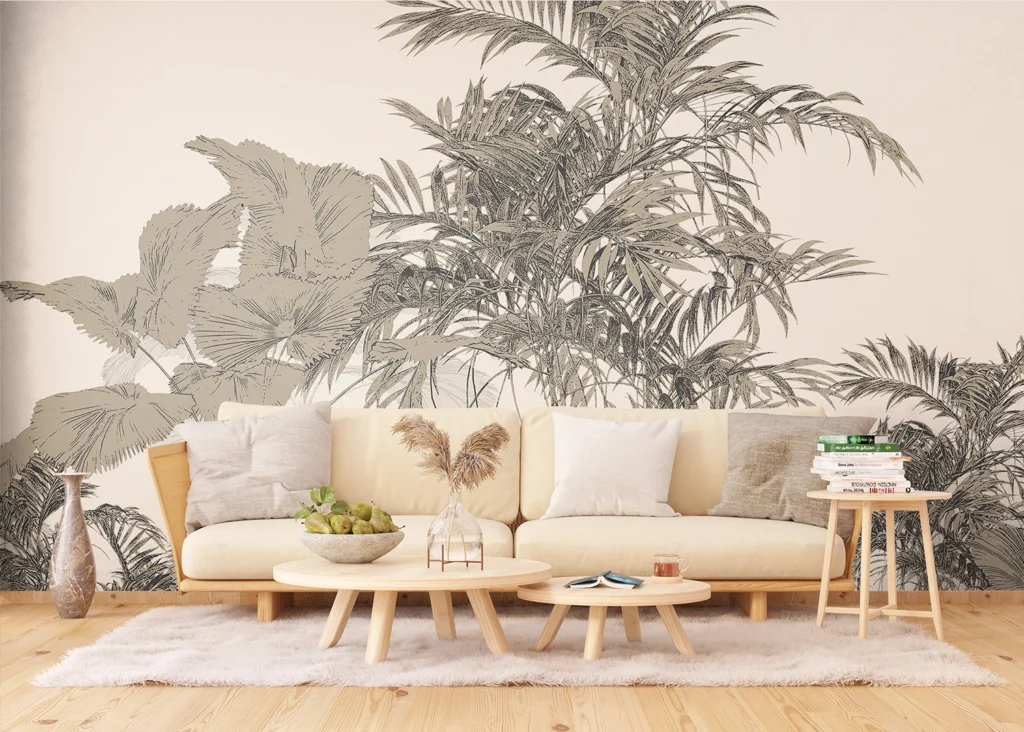 Wall Mural Tropical Composition, 375 x 270 cm, FT5P 3083