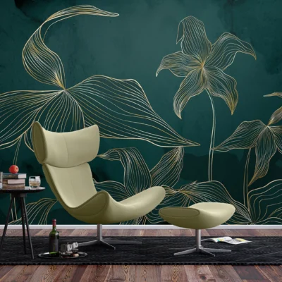 Wall Mural Exotic Green, 375 x 270 cm, FT5P 352061