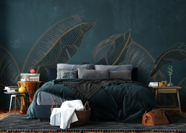 Wall Mural Exotics Palm Leaves, 375 x 270 cm, FT5P 352073