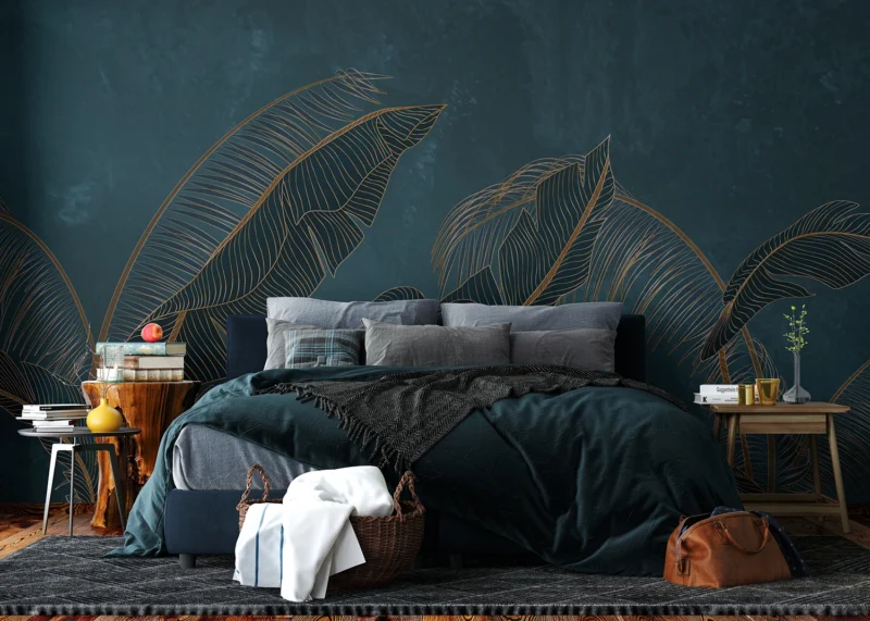 Wall Mural Exotics Palm Leaves, 375 x 270 cm, FT5P 352073