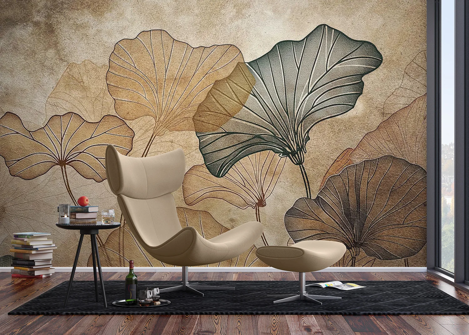 Wall Mural Nostalgic Tropics, 375 x 270 cm, FT5P 352119