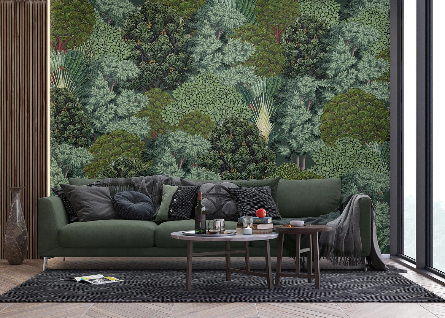 Wall Mural Tree Crowns, 375 x 270 cm, FT5P 352169