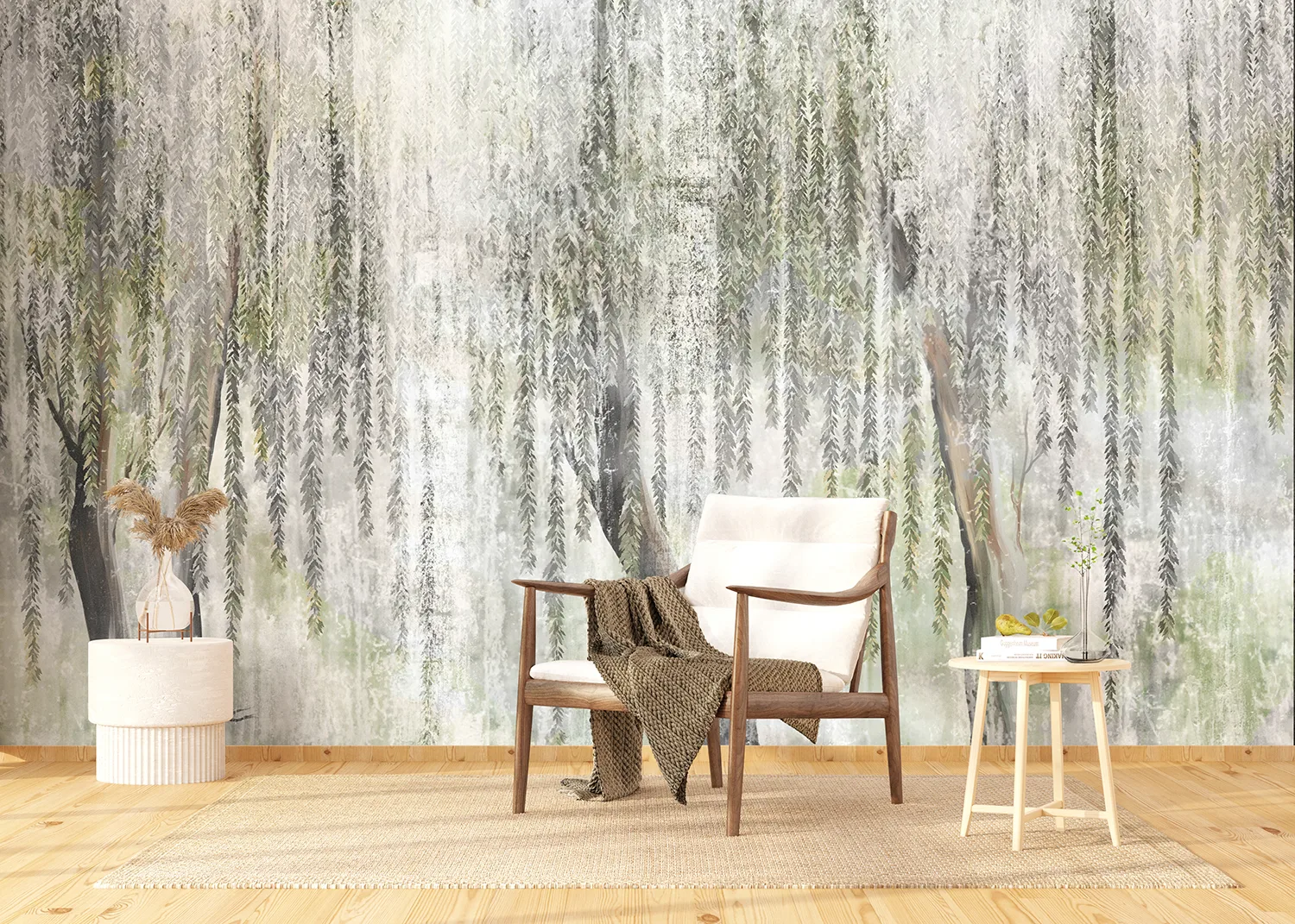 Wall Mural Grey Scuffs, 375 x 270 cm, FT5P 352231