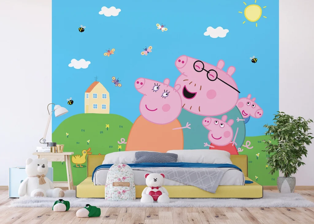 Wall Mural Peppa Pig Classic, 300 x 270 cm, DTD4P 5097