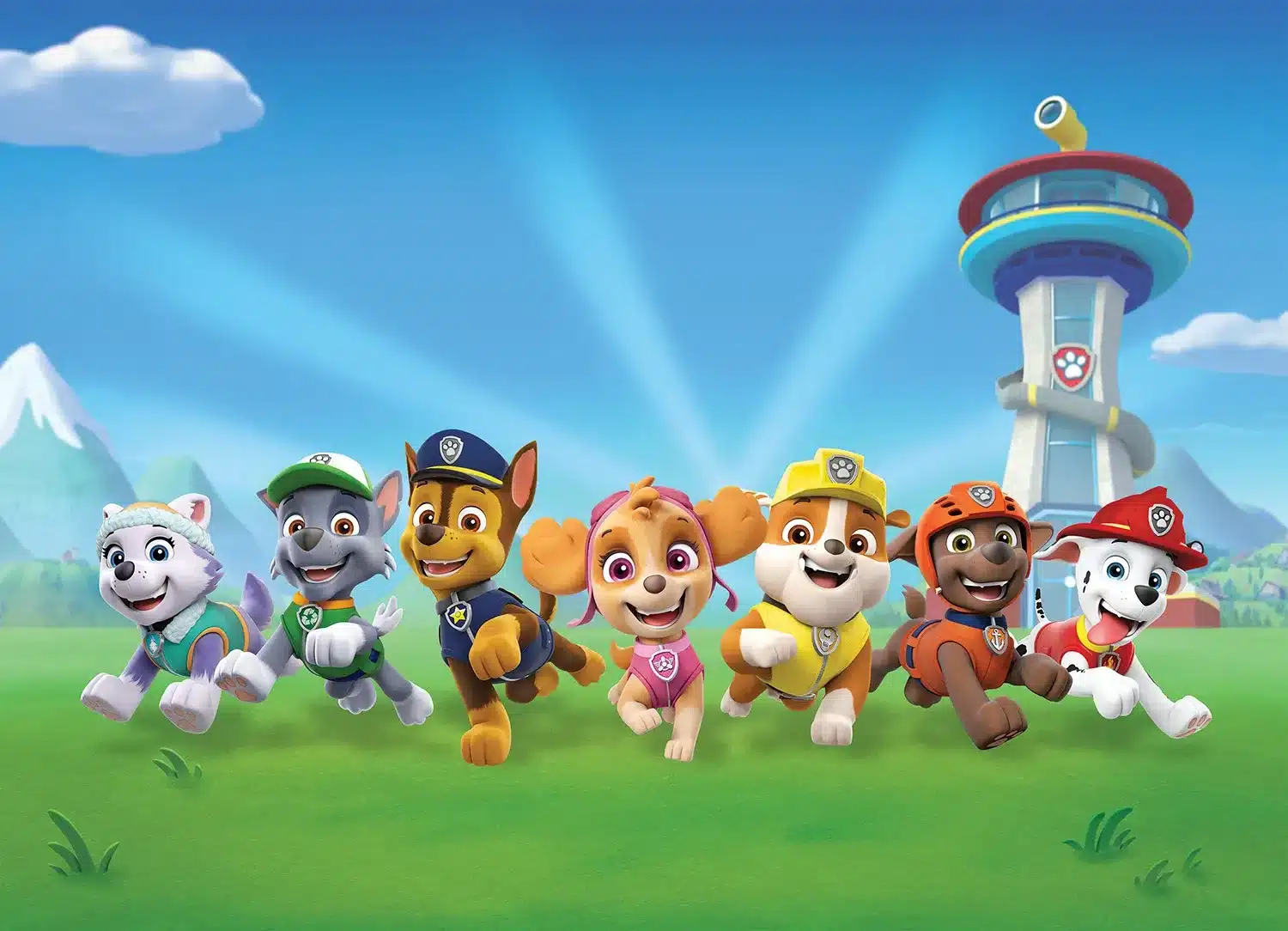 Wall Mural Paw Patrol Brave Team, 375 x 270 cm, FTD5P 352199