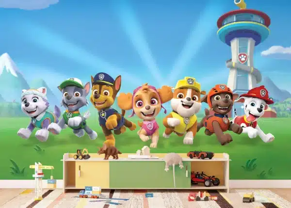 Wall Mural Paw Patrol Brave Team, 375 x 270 cm, FTD5P 352199
