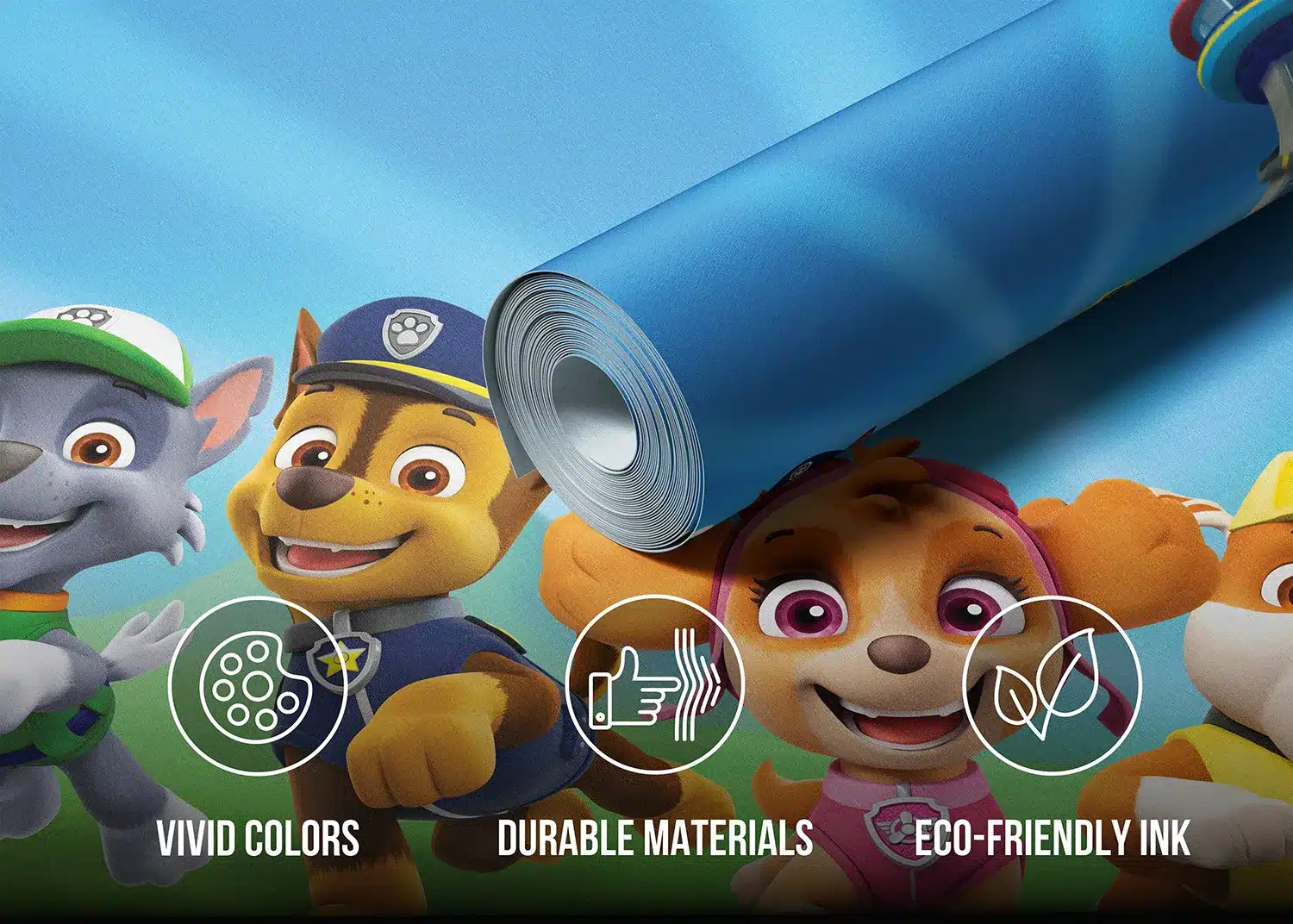 Wall Mural Paw Patrol Brave Team, 375 x 270 cm, FTD5P 352199 4