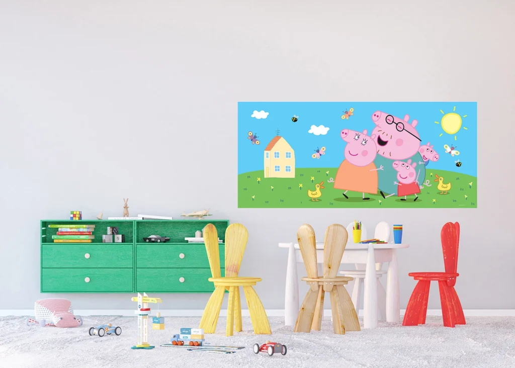 Wall Mural Peppa Pig Classic, 170 x 75 cm, FTDNH 5519