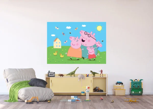 Wall Mural Peppa Pig Classic, 155 x 110 cm, FTDNM 5297