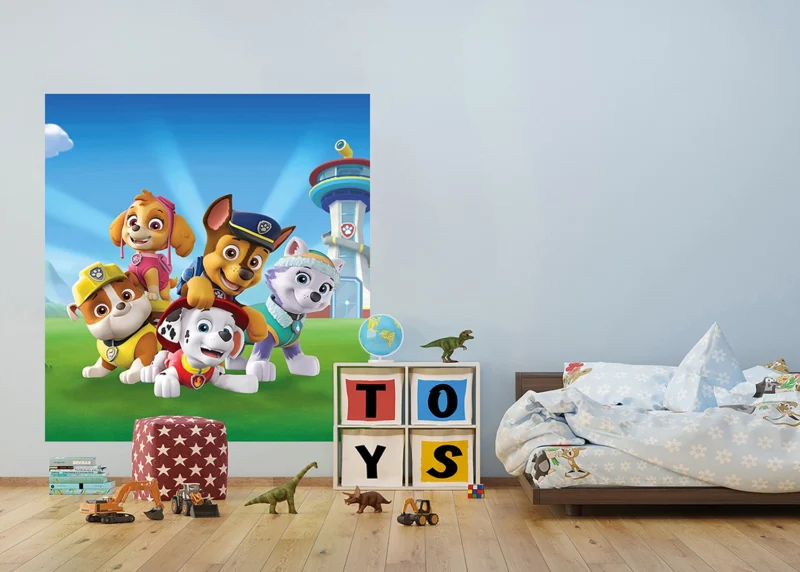 Wall Mural Paw Patrol, 180 x 202 cm, FTDNXL 5151