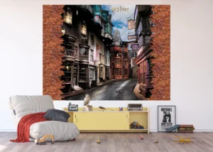 Wall Mural Harry Potter Diagon Alley, 252 x 182 cm, FTDXL 1979