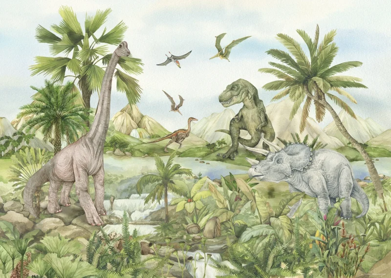Wall Mural Dino, 252 x 182 cm, FTDXL 1991 - Image 2