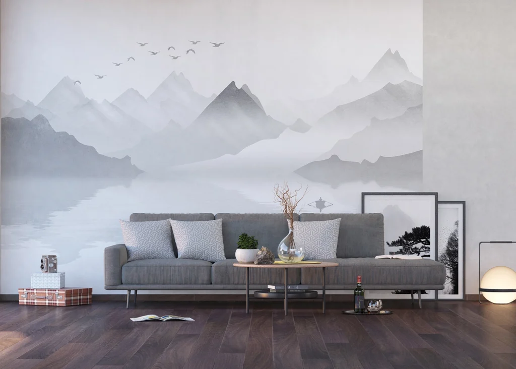 Wall Mural Mountain Lake, 160 x 110 cm, FTNS 1246