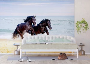 Wall Mural Horses, 375 x 270 cm, FTNS 1260