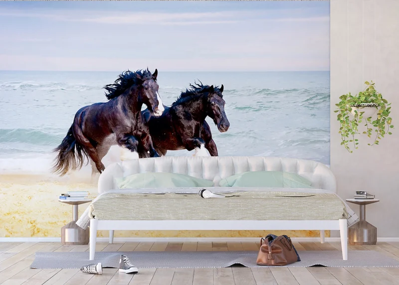 Wall Mural Horses, 375 x 270 cm, FTNS 1260