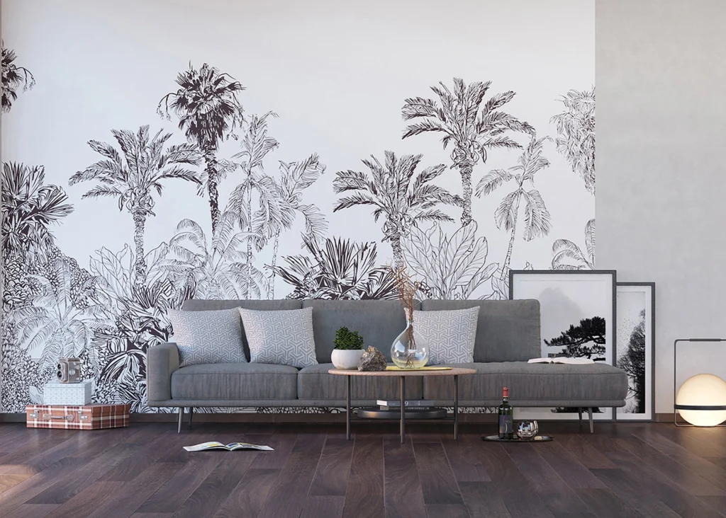 Wall Mural In the Jungle, 375 x 270 cm, FTNS 1273