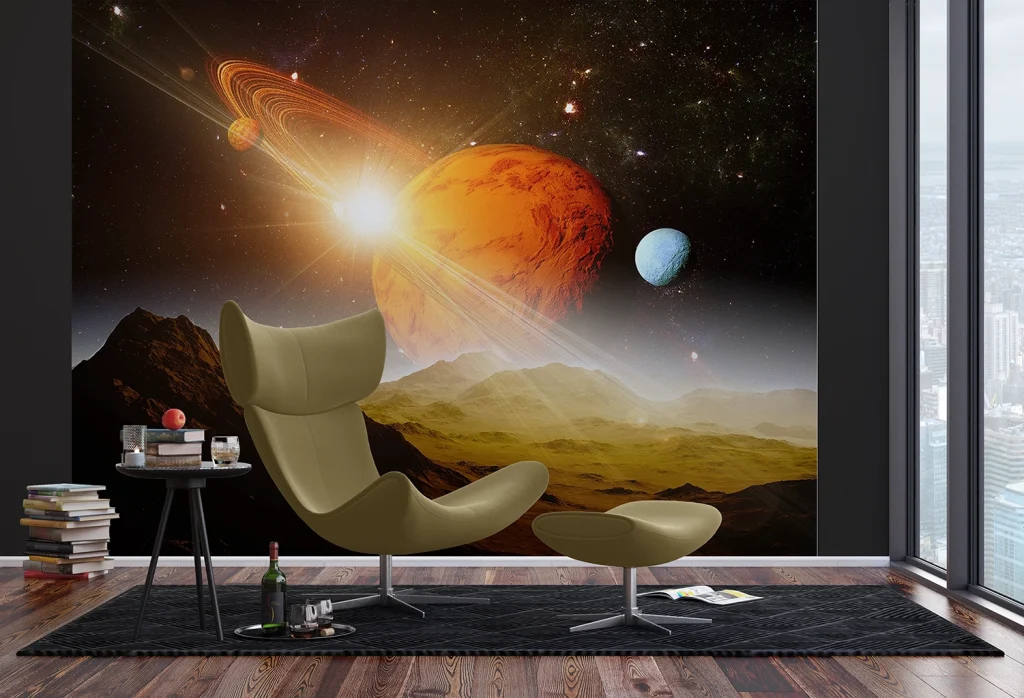 Wall Mural Saturn Dream, 375 x 270 cm, FTNS 1283