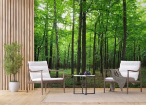 Wall Mural Green Forest, 375 x 270 cm, FTNS 2446