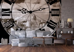 Wall Mural Old Clock, 375 x 270 cm, FTNS 2477