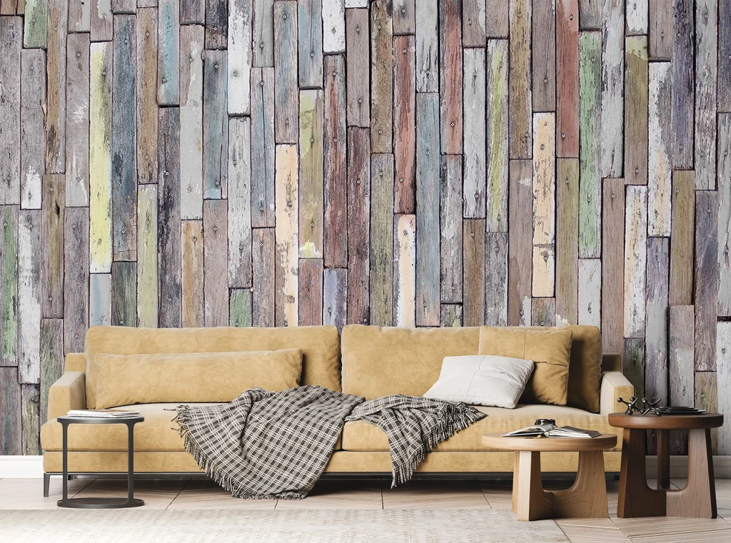 Wall Mural Rusty Wood Planks, 375 x 270 cm, FTNS 2478