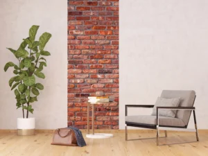 Wall Mural Red Brick Wall, 90 x 270 cm, FTNVL 3706