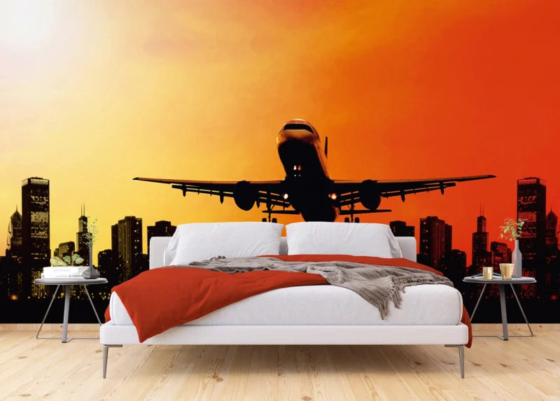 Wall Mural Night Flight, 375 x 270 cm, FTNXXL 0447