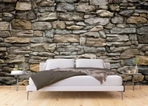 Wall Mural Stacked Stones, 375 x 270 cm, FTNXXL 1228