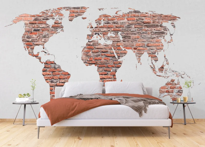 Wall Mural Map, 375 x 270 cm, FTNXXL 1240